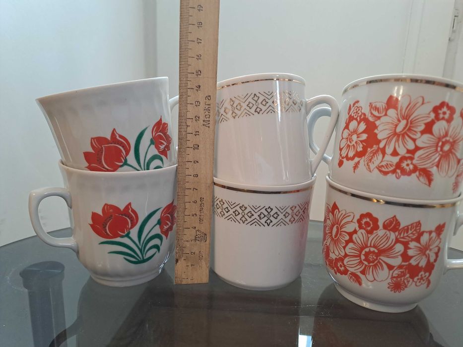Чашка, кружка Суми, Довбиш,Тернопіль, 350, 340 і 330 мл, нові
