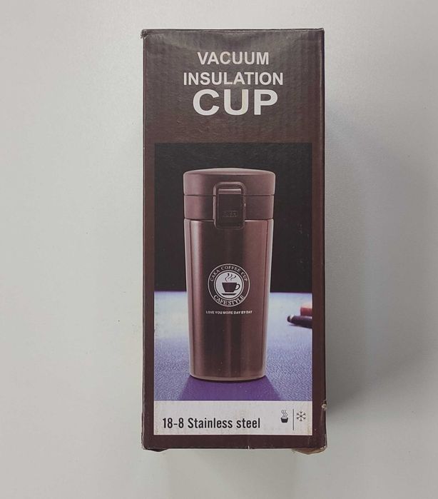 Kubek Termiczny Ze Stali Nierdzewnej z SitkiemIdealny doKawy i Herbaty