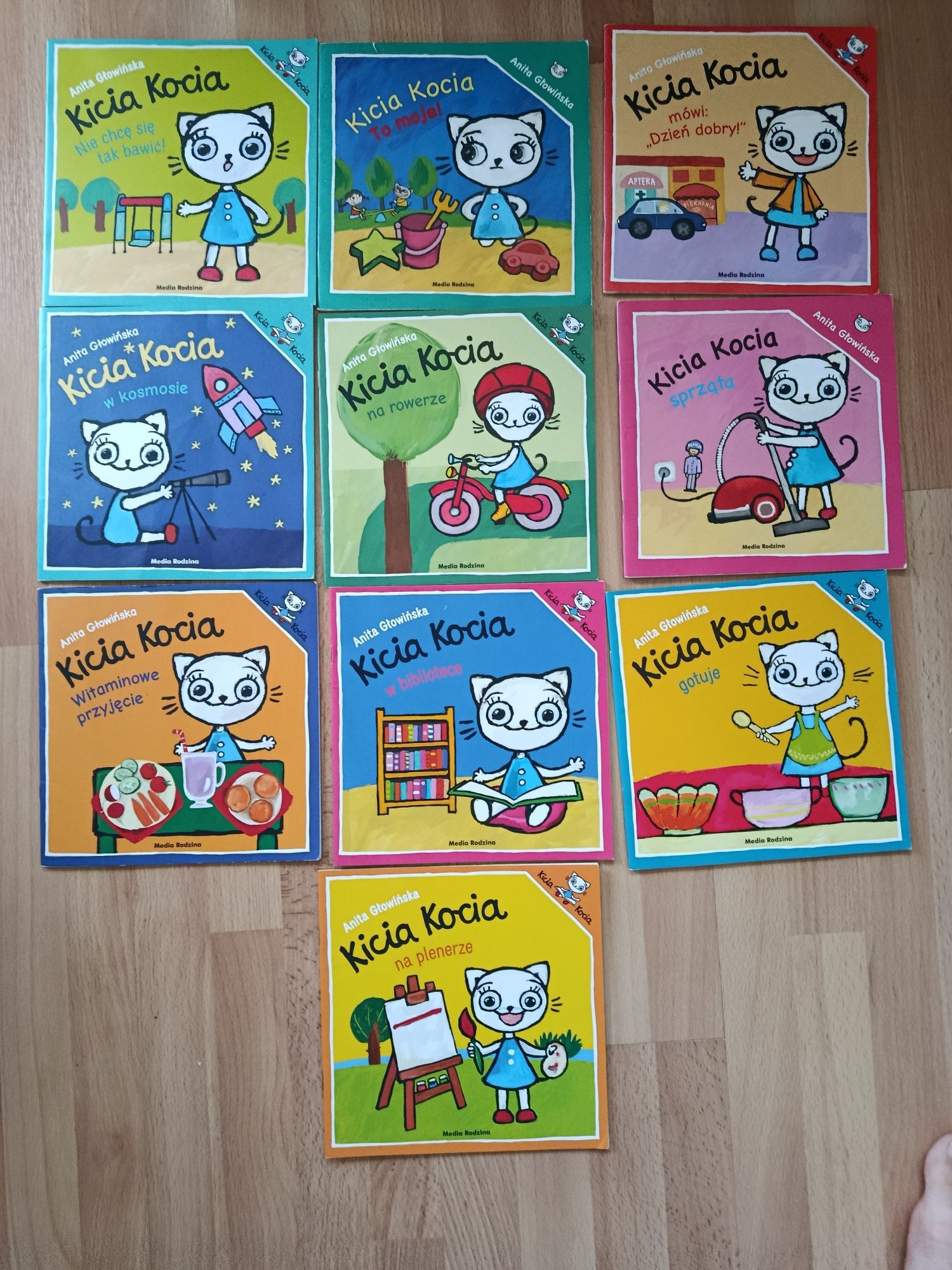 Zestaw książek " Kicia Kocia"