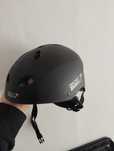 capacete+ joelheiras + caneleiras