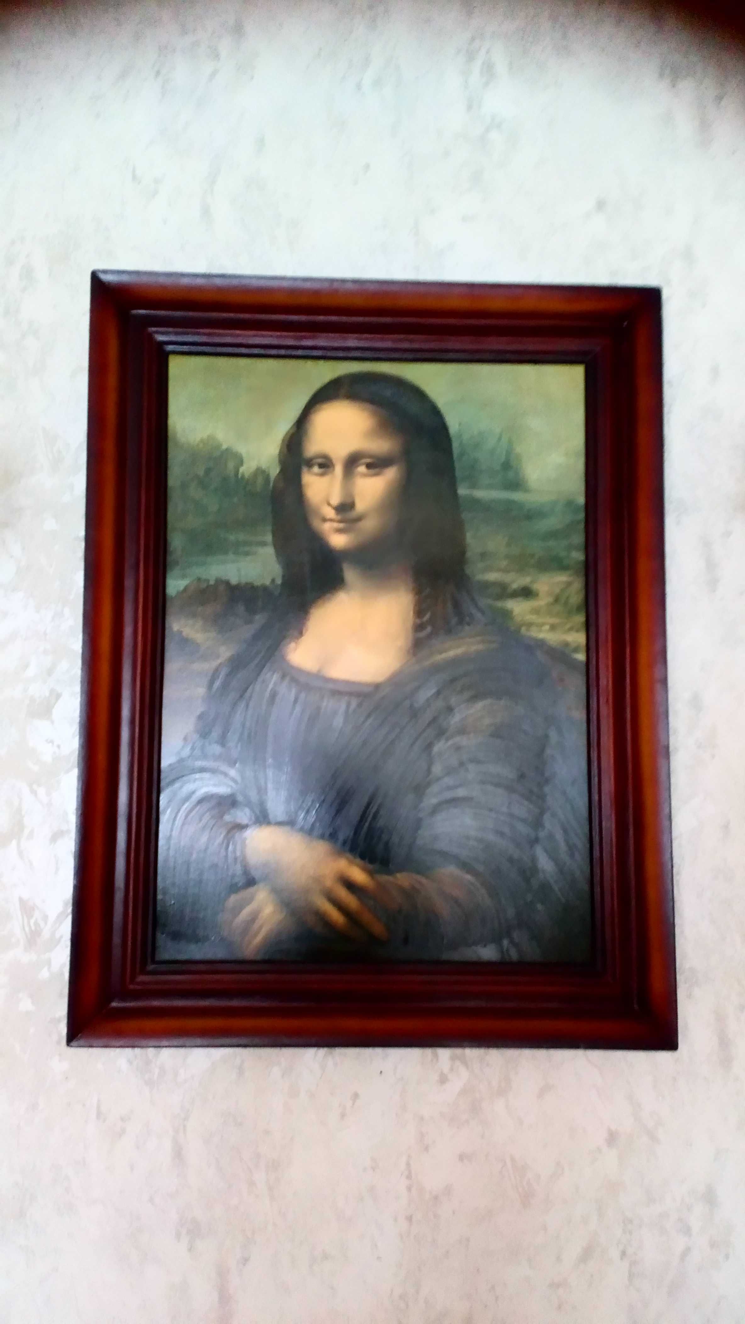 Obraz Mona Lisa na płótnie używany