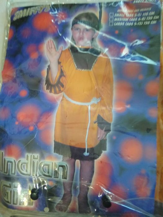 Продам новый костюм Индейца-девочки (9-12 лет)