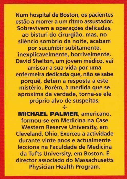 Livro A Irmandade de Enfermeiras de Michael Palmer [Portes Grátis]