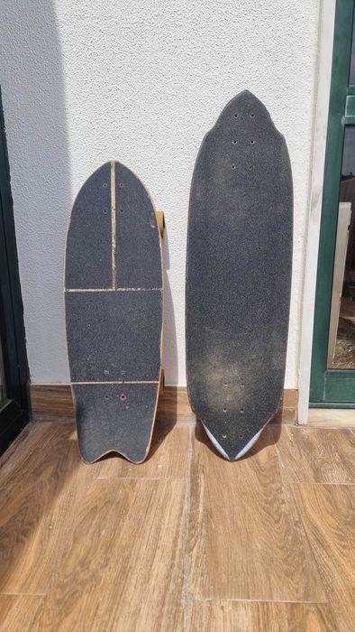 Skate tipo Carver + long bord