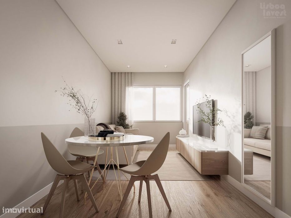 Vendo T1 Martim Moniz Totalmente  Remodelado