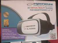 okulary VR Virtual Reality Esperanza + kontroler