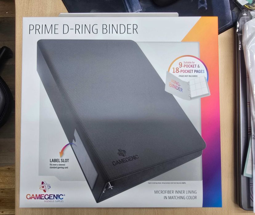 Gamegenic Prime D-Ring-Binder Album Klaser Duży Klaser