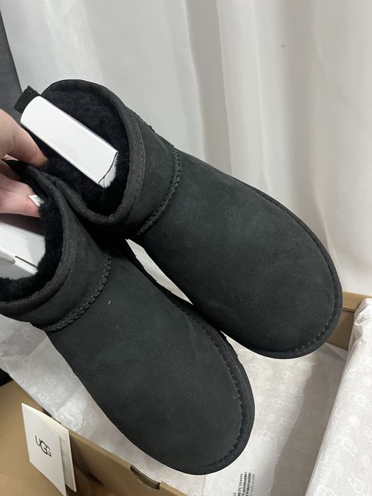 Ugg ultra mini чорні