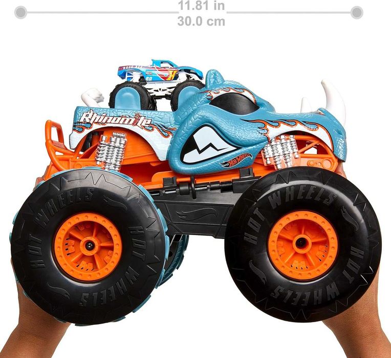 Машинка на пульті Hot Wheels Monster Trucks HPK27 на радиоуправлении