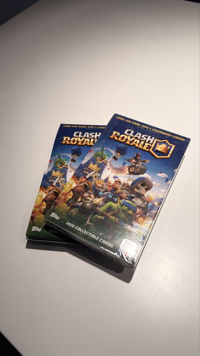 Karty do gry Clash Royale zafoliowane Supercell