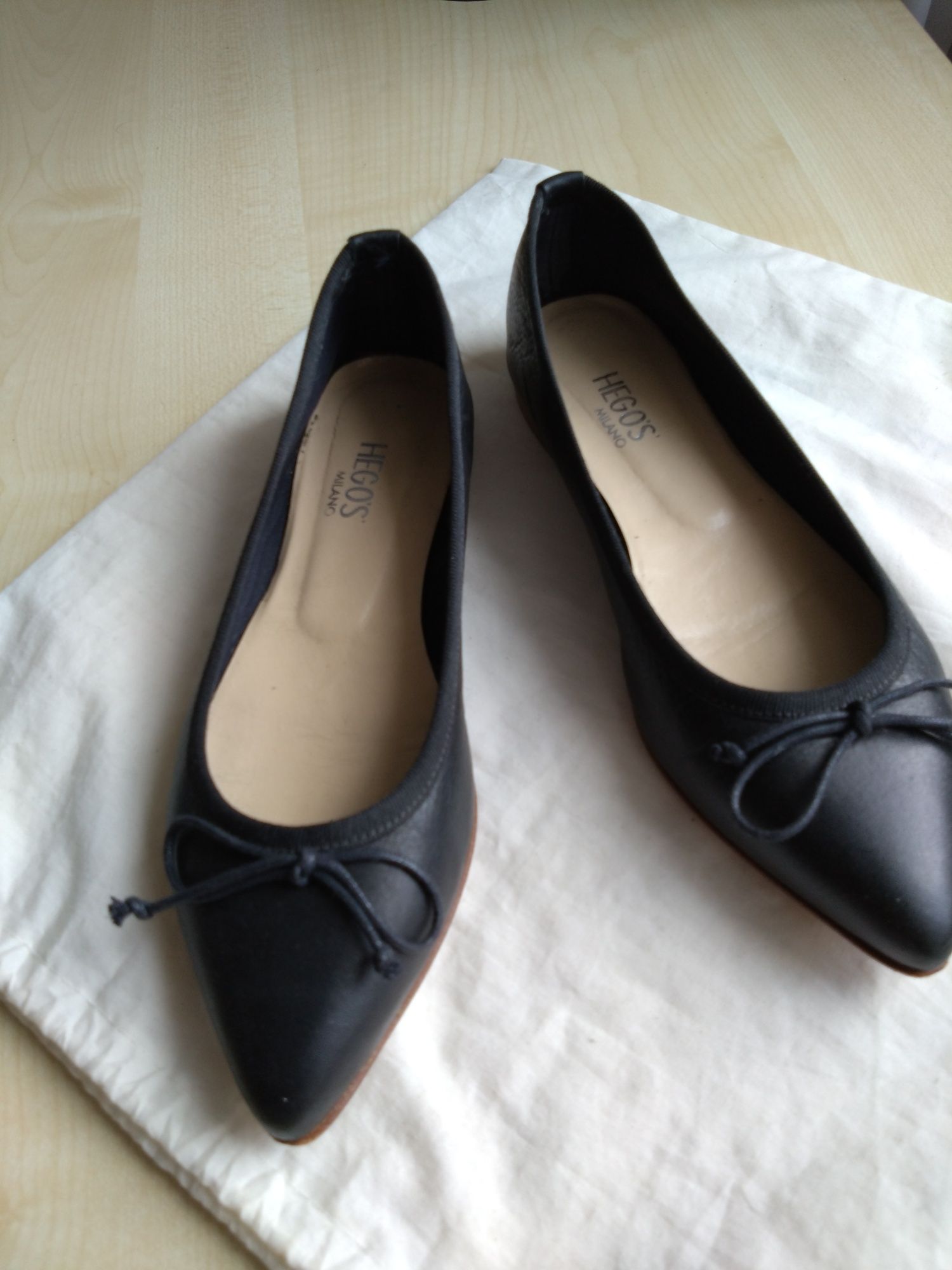 Buty damskie,Hegos, baleriny 36