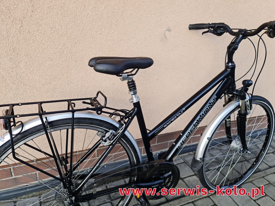 Rower damski damka BERGAMONT koła 28 SHIMANO SLX aluminium okazja