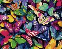 Malowanie po numerach - Motyle 40x50cm