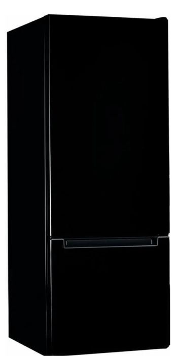 Lodówka Polar POB602EK z zamrażalnikiem dolnym 158,8 cm Czarna