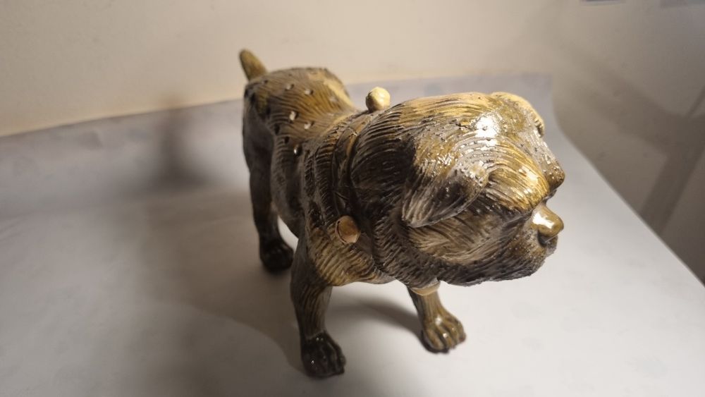 Cão Paliteiro em faiança das Caldas da Rainha