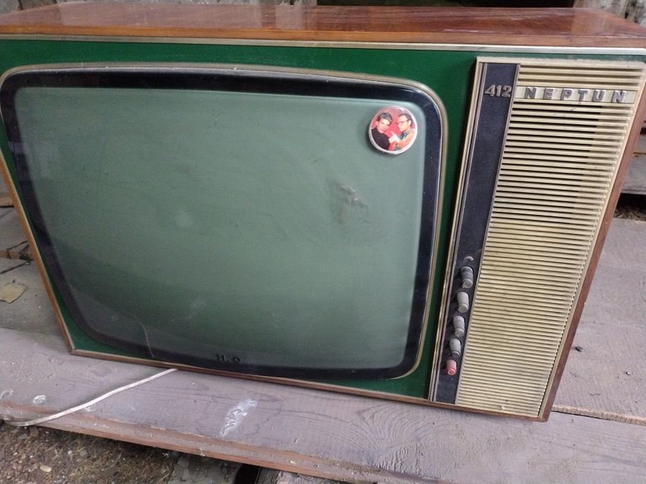 PROMOCJA Stary telewizor Neptun 412 PRL