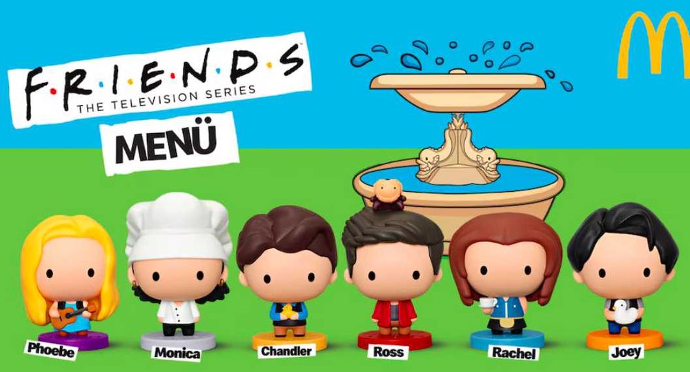 Фігурки Friends Mcdonalds