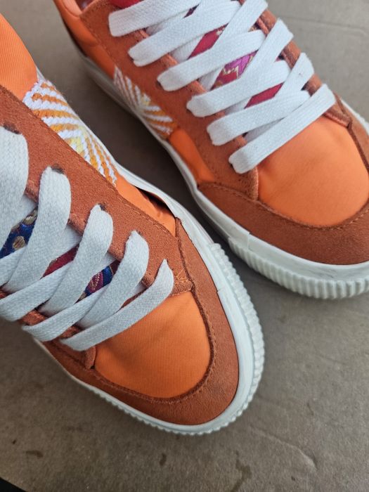Desigual pomarańczowe sneakersy 36