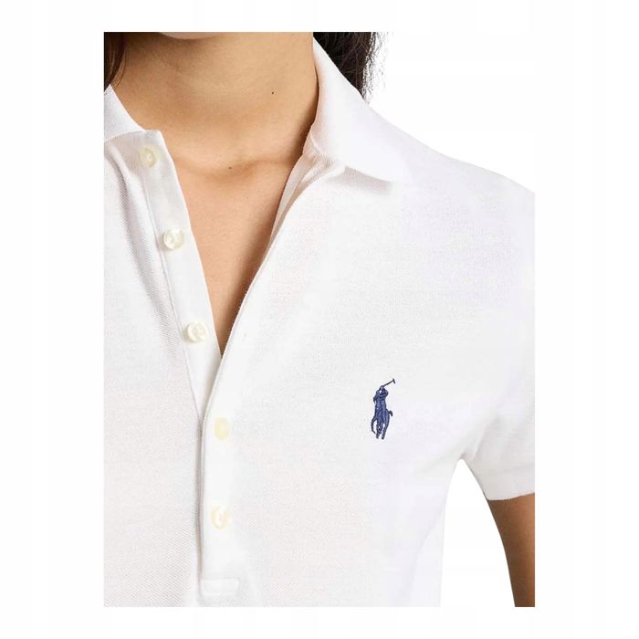 Koszulka Polo Damska Polo Ralph Lauren Biała Rozmiar S