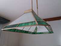 Lampa witrażowa wisząca (tiffany)