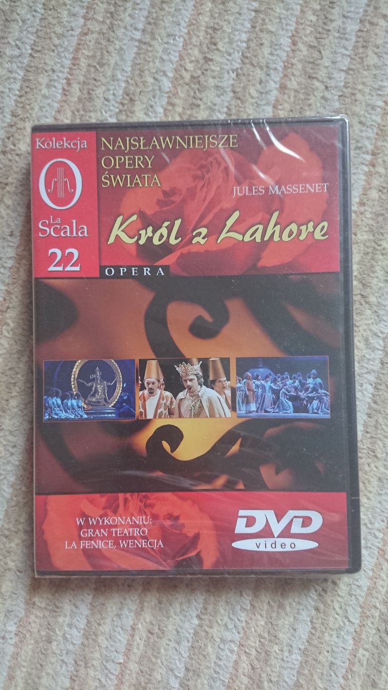 Król z Lahore La Scala Opera DVD-Nowa