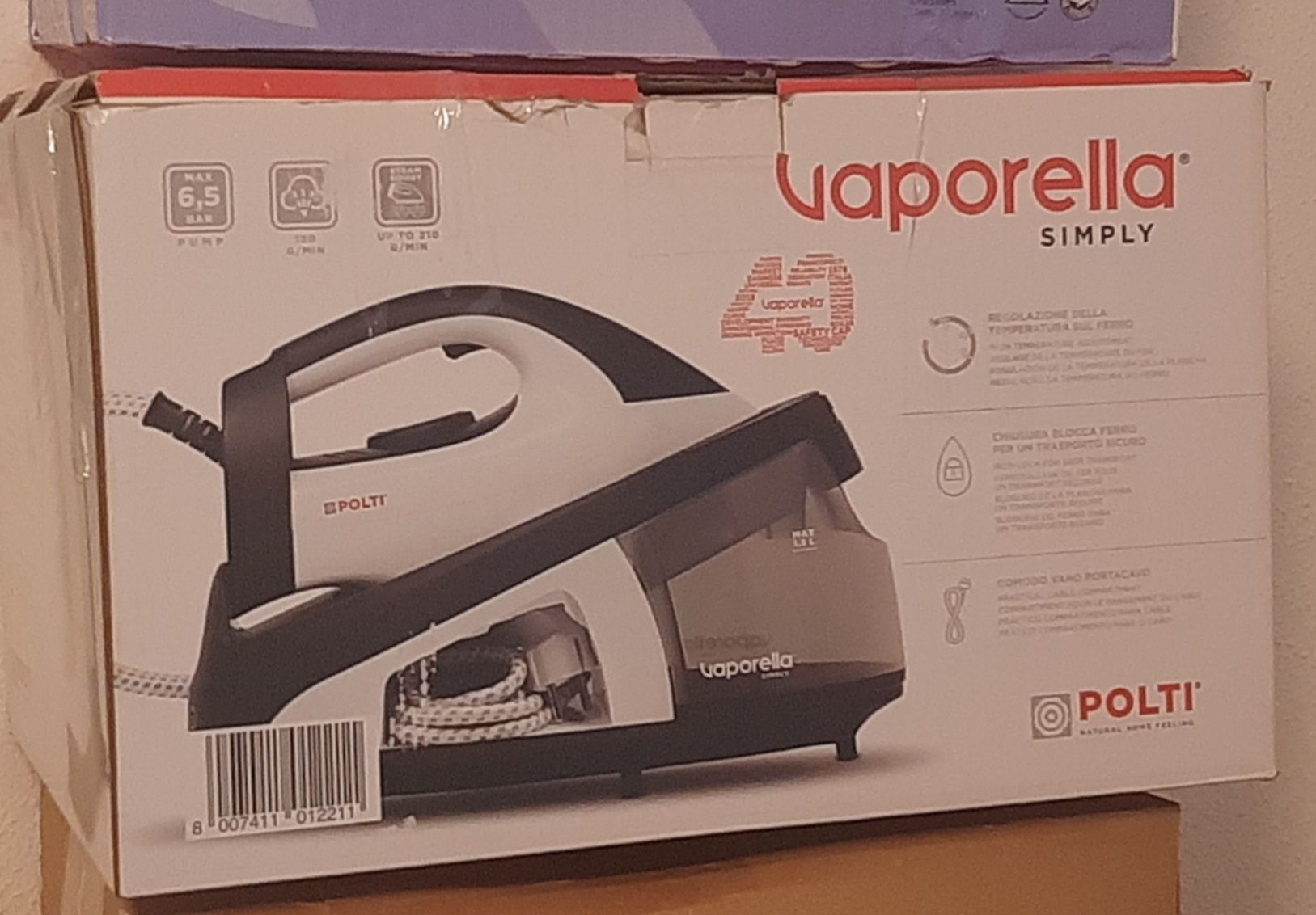 Vaporella simply ferro engomar