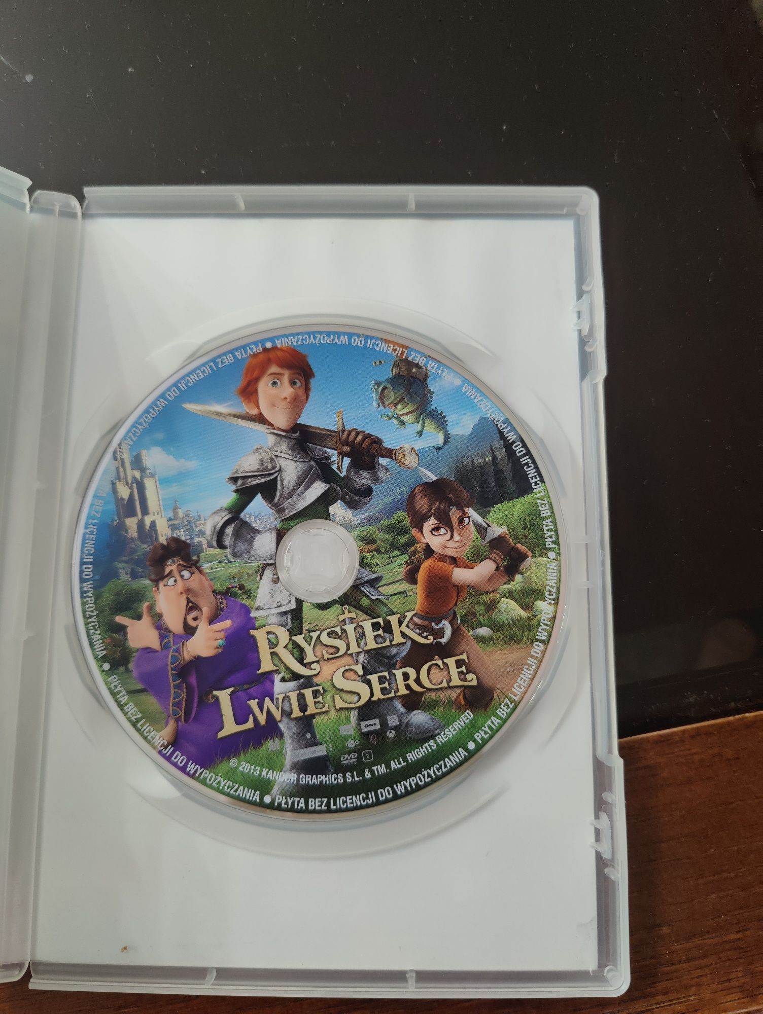 Bajka Rysiek Lwie Serce DVD