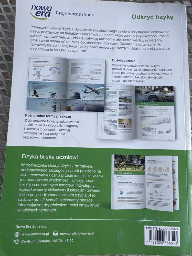 Odkryć fizykę 1 podrecznik 2019 zakres podstawowy