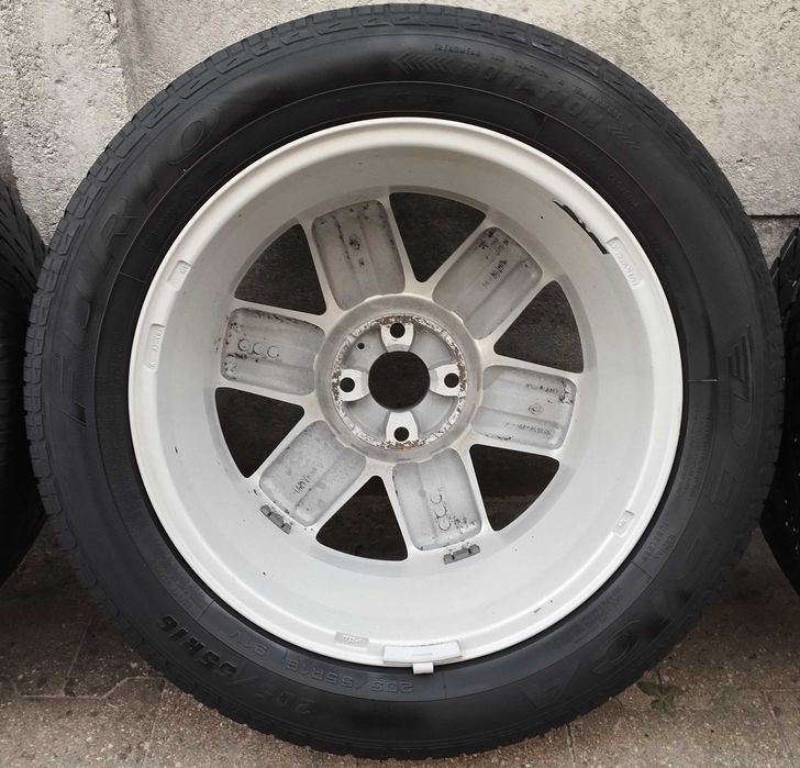 RENAULT felgi aluminiowe 16 cali 4 x 100 + gratis opony 205 / 55 R16