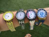 Swatch Scuba - vários packs da minha coleção