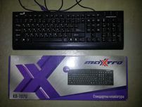 USB клавіатура Мaxtro KB-107U и Брендова клавіатура Genius W2036 PS/2