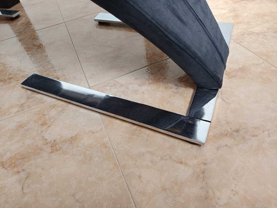 Mesa Sala Jantar - Vidro Temperado - Inclui 4 Cadeiras - Como NOVO