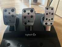 KierownicaG29logitech+stojak +gałka biegów.