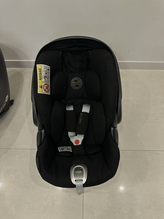 Автокрісло Cybex cloud Z i size plus deep black і база izofix Z