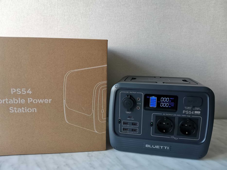 Зарядна станція генератор BLUETTI 700W (1400W) PS54 EB55 LiFeP04 537Wh