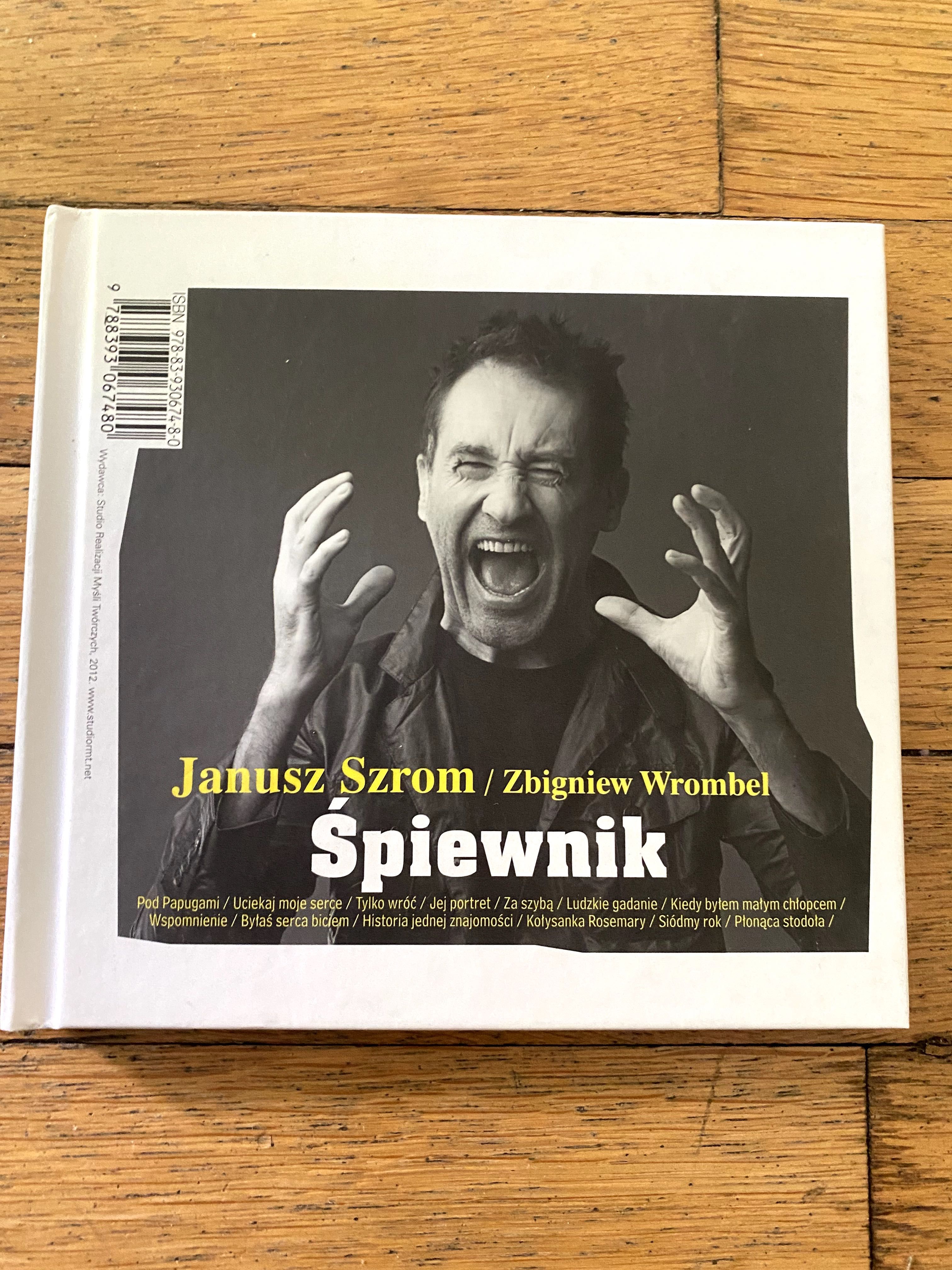Śpiewnik Zbigniew Wrombel, Janusz Szrom CD, Autografy wykonawców