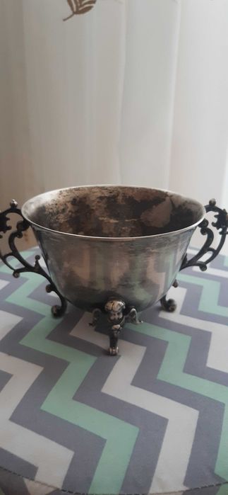 Cukiernica posrebrzana Hefra