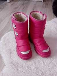 Buty zimowe dla dziewczynek,dł.wkładki 17,5 cm