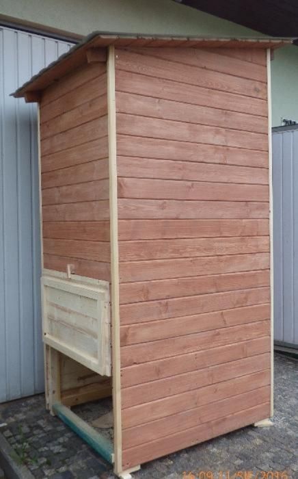 Toaleta drewniana, WC, Kibel na budowę,działkę