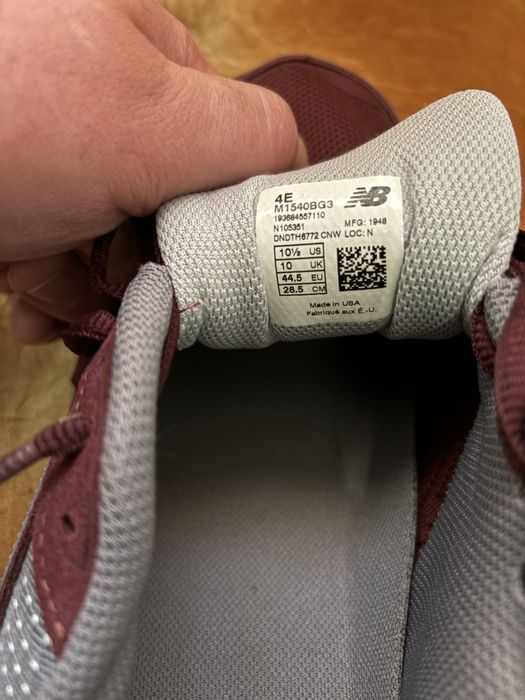 Чоловічі кросівки New Balance 1540v3.(Uk 10,EU 44.4,cm28.5)made in USA