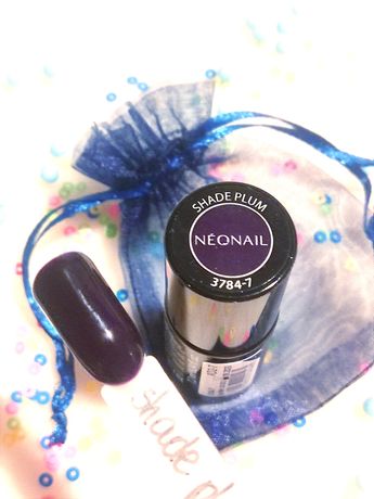 Nowy lakier hybrydowy neonail shade plum 3784-7 manicure pielęgnacja