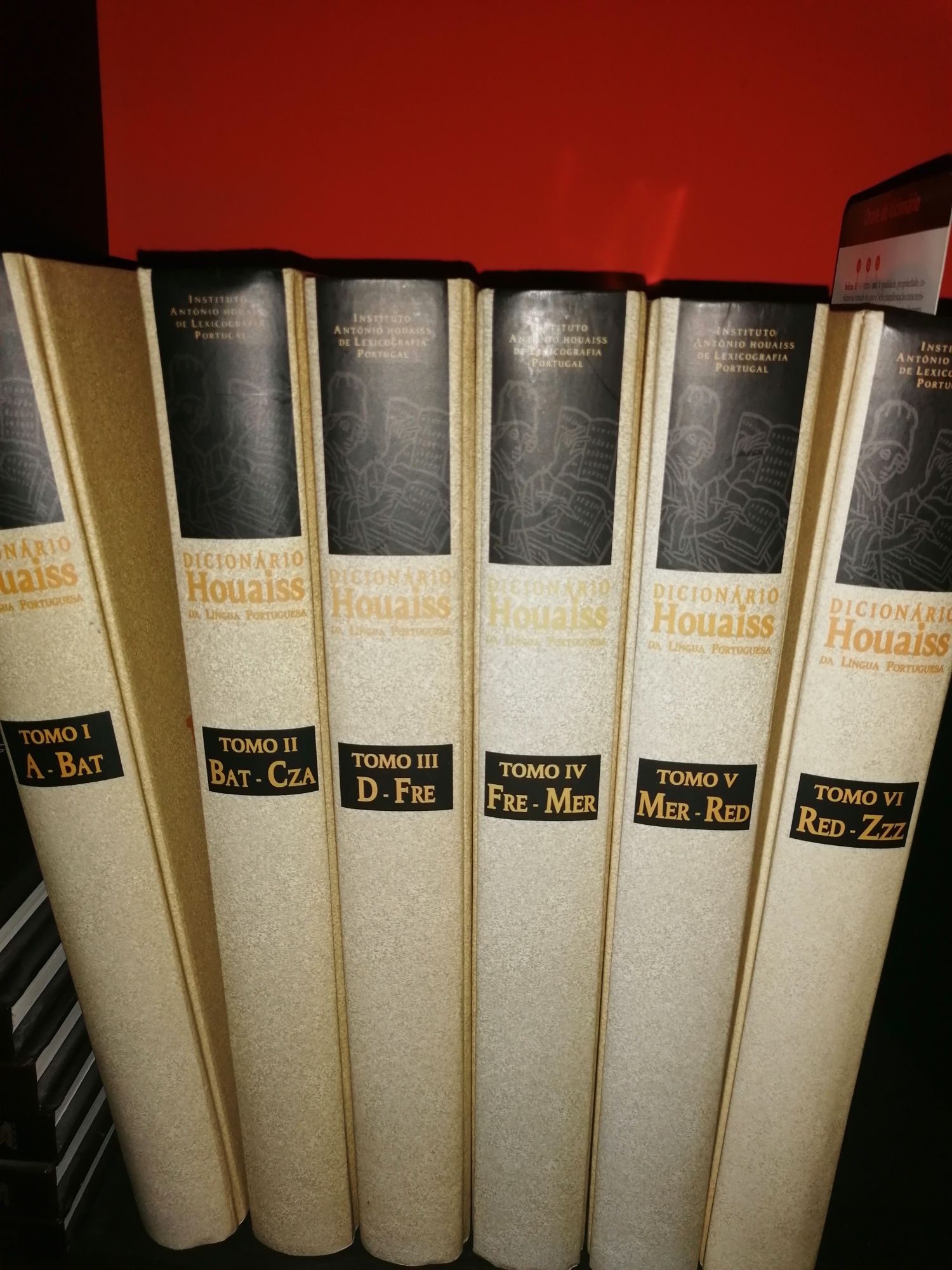 Dicionário Houaiss da língua portuguesa 6 volumes