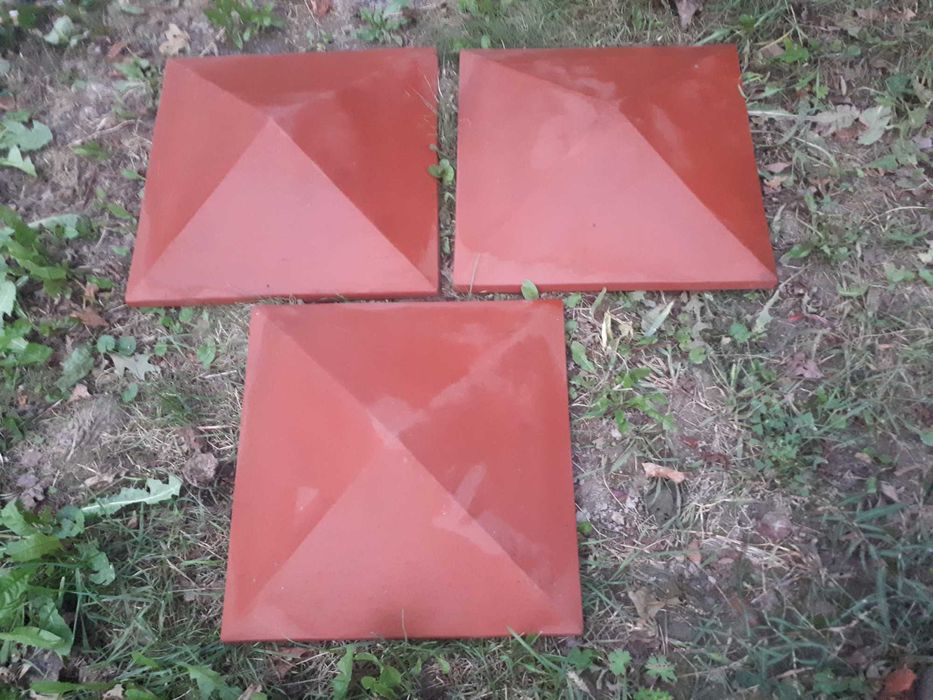 Daszek ceramika ogrodzenie