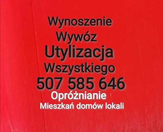 NAJTAŃSZE WYNOSZENIE gruzu odpadów remontowych  w workach i luzem