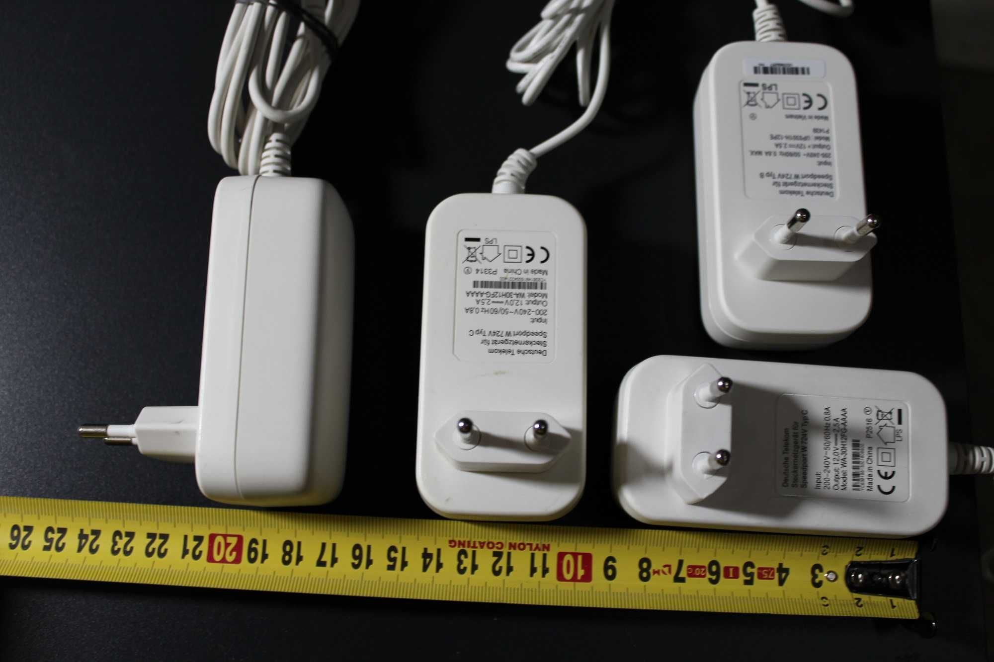 2 ШТ Блок питания живлення Deutsche Telekom адаптер 12В 12V 2.5A 30W