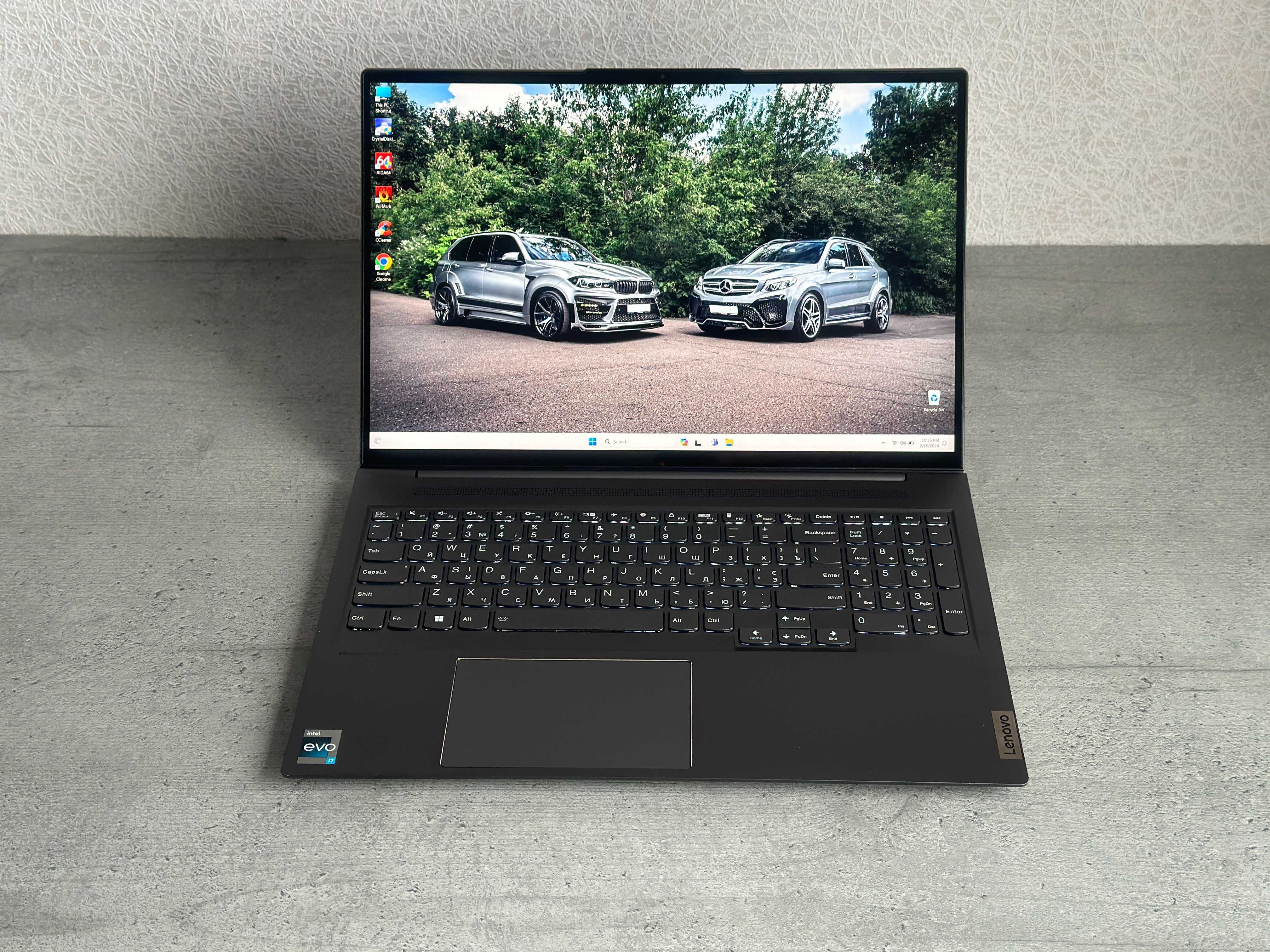 Lenovo Slim 7 (16.0 2.8K 120Hz, i7-12700H, Arc A370M, 32 RAM/1 TB)