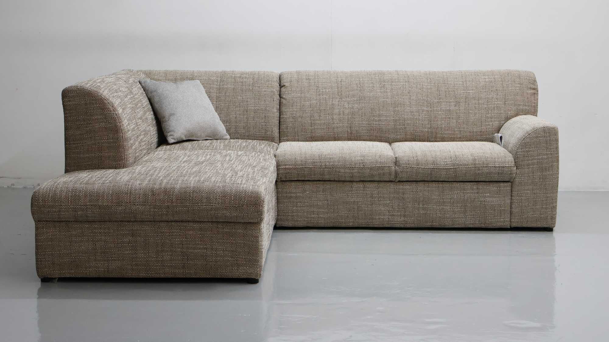 TBN Nowy narożnik z funkcją spania rogówka KANAPA sofa TKANINA