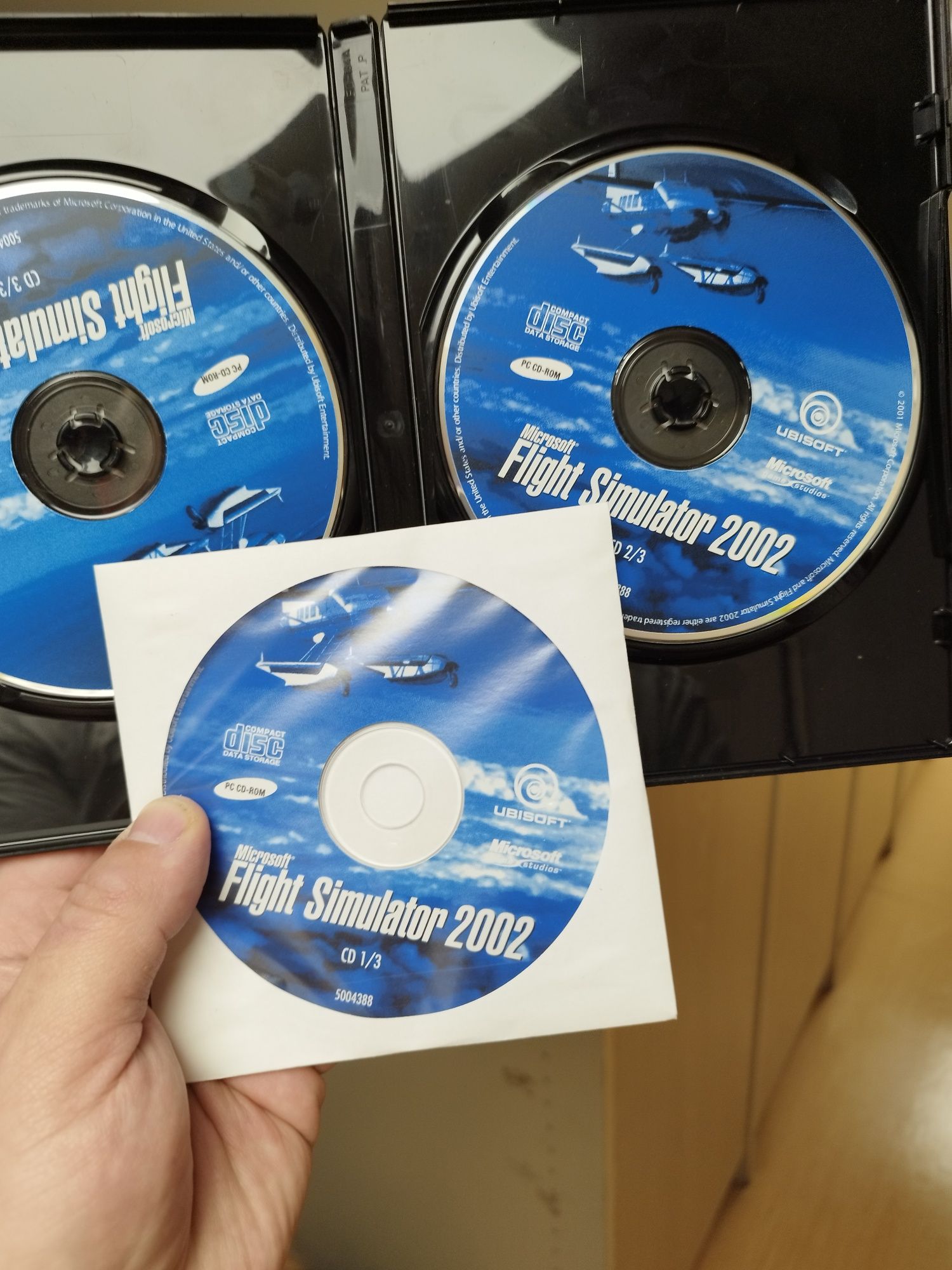 Gra na PC symulator samolotów 2002