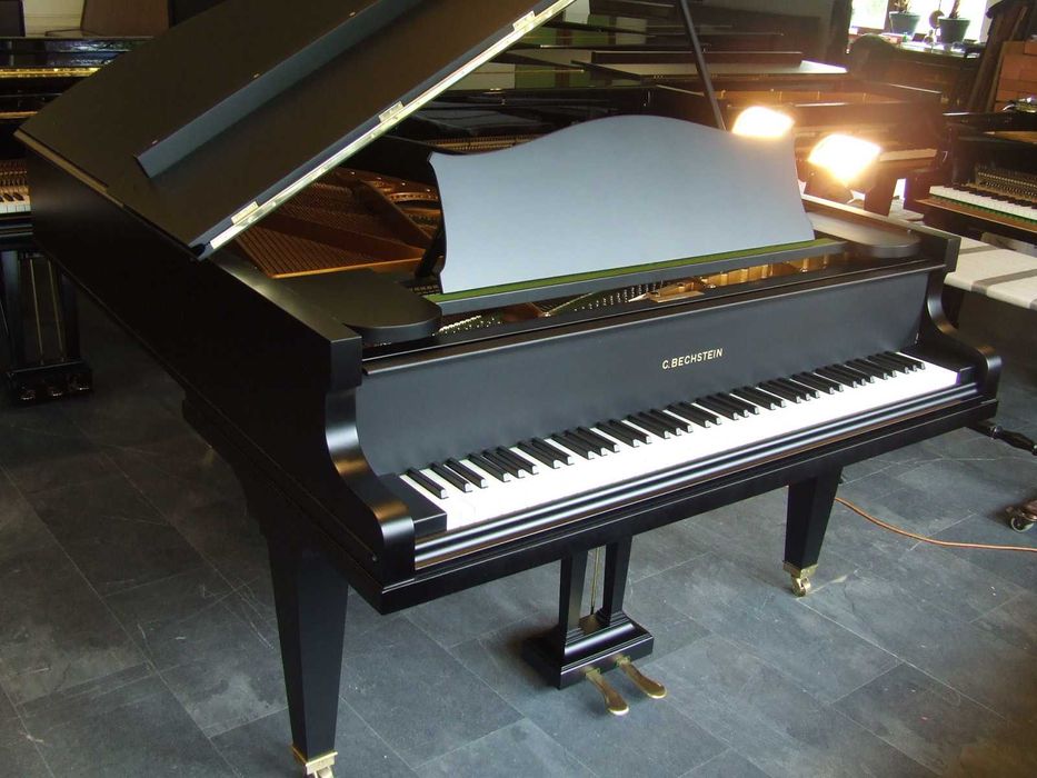 Fortepian C. Bechstein mod B 203 cm, czarny po renowacji