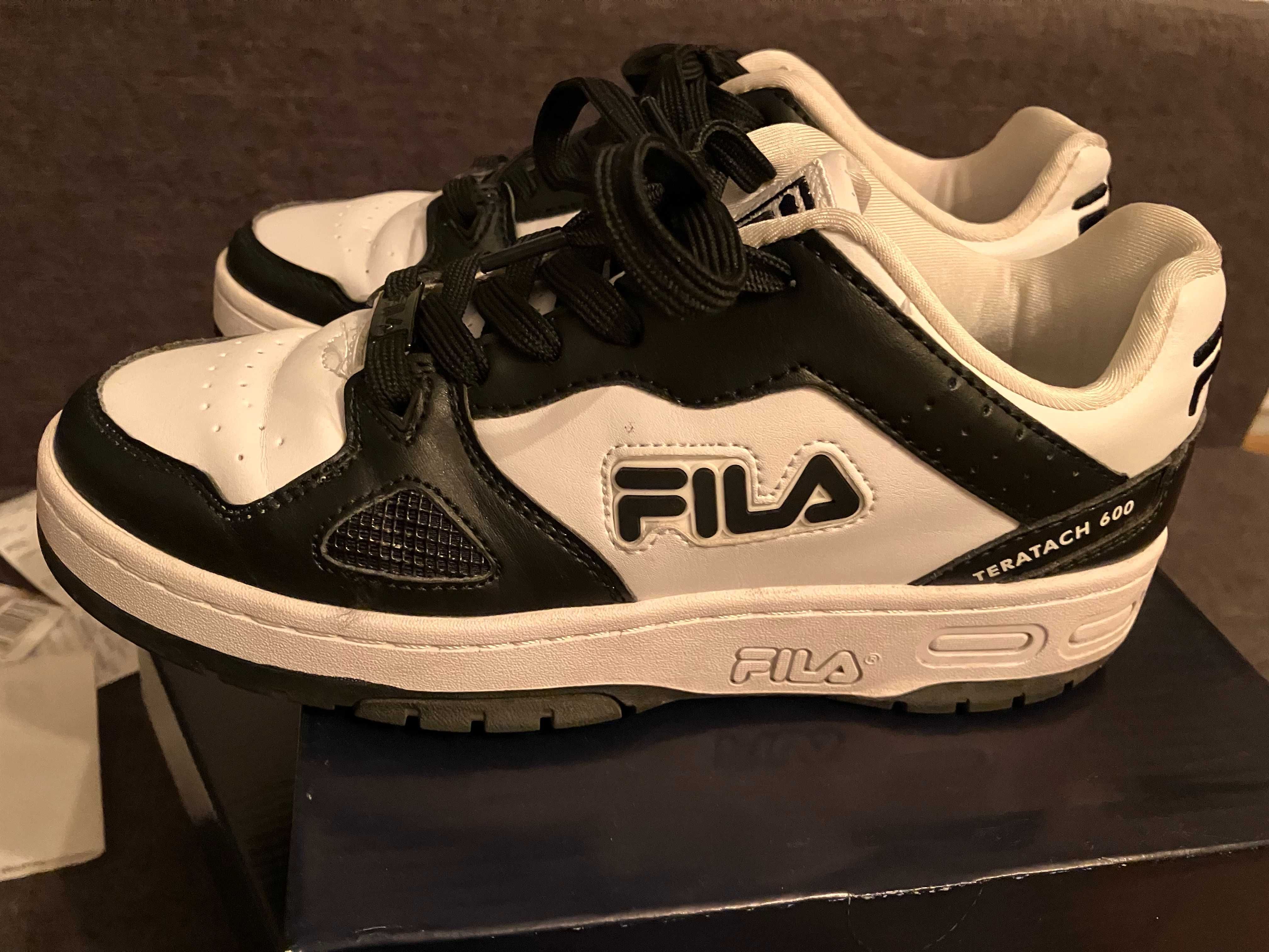 FILA TERATACH 600 sneakersy  różowe/czarne